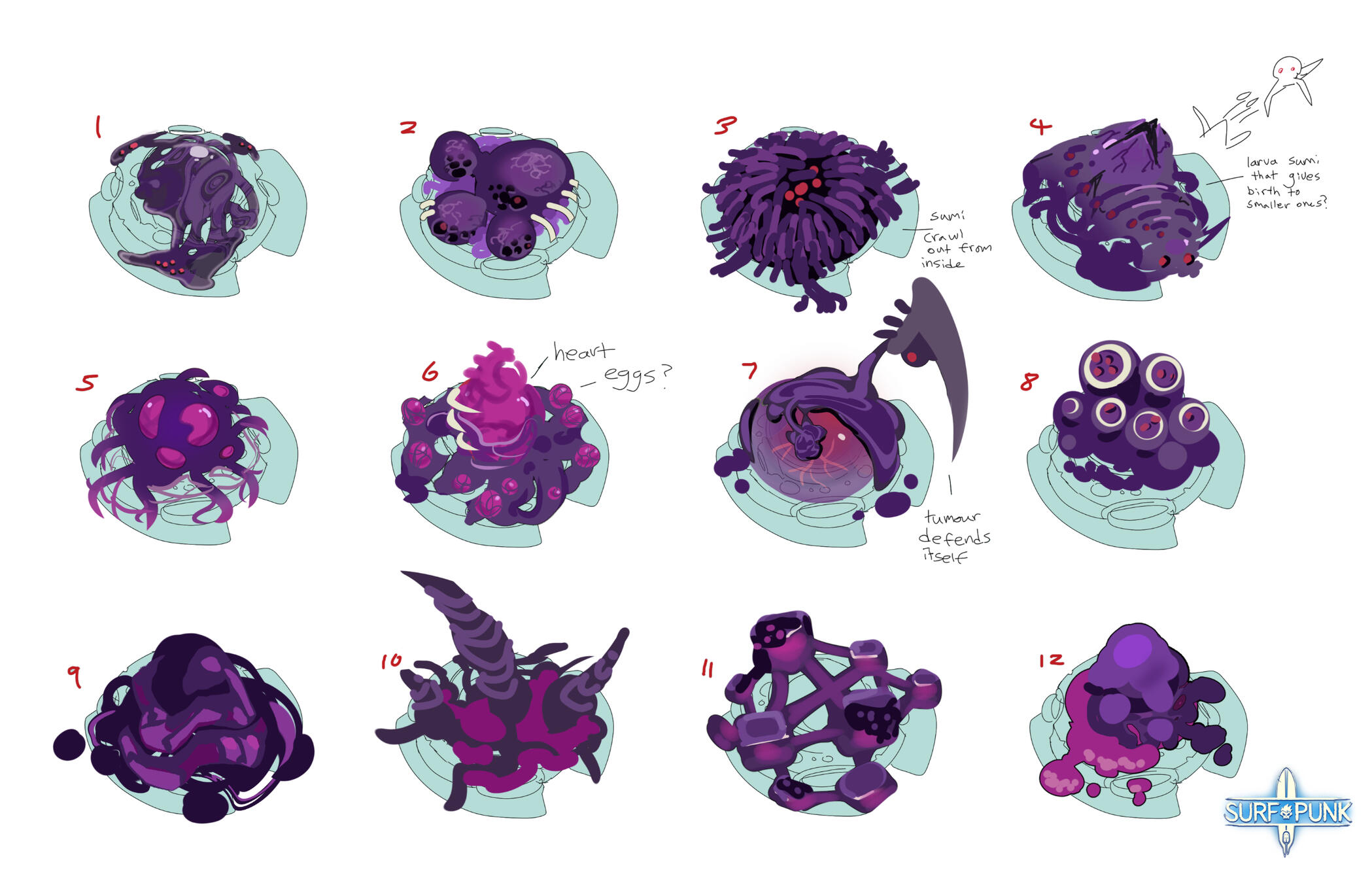 Evress Well Tumour Concept Art