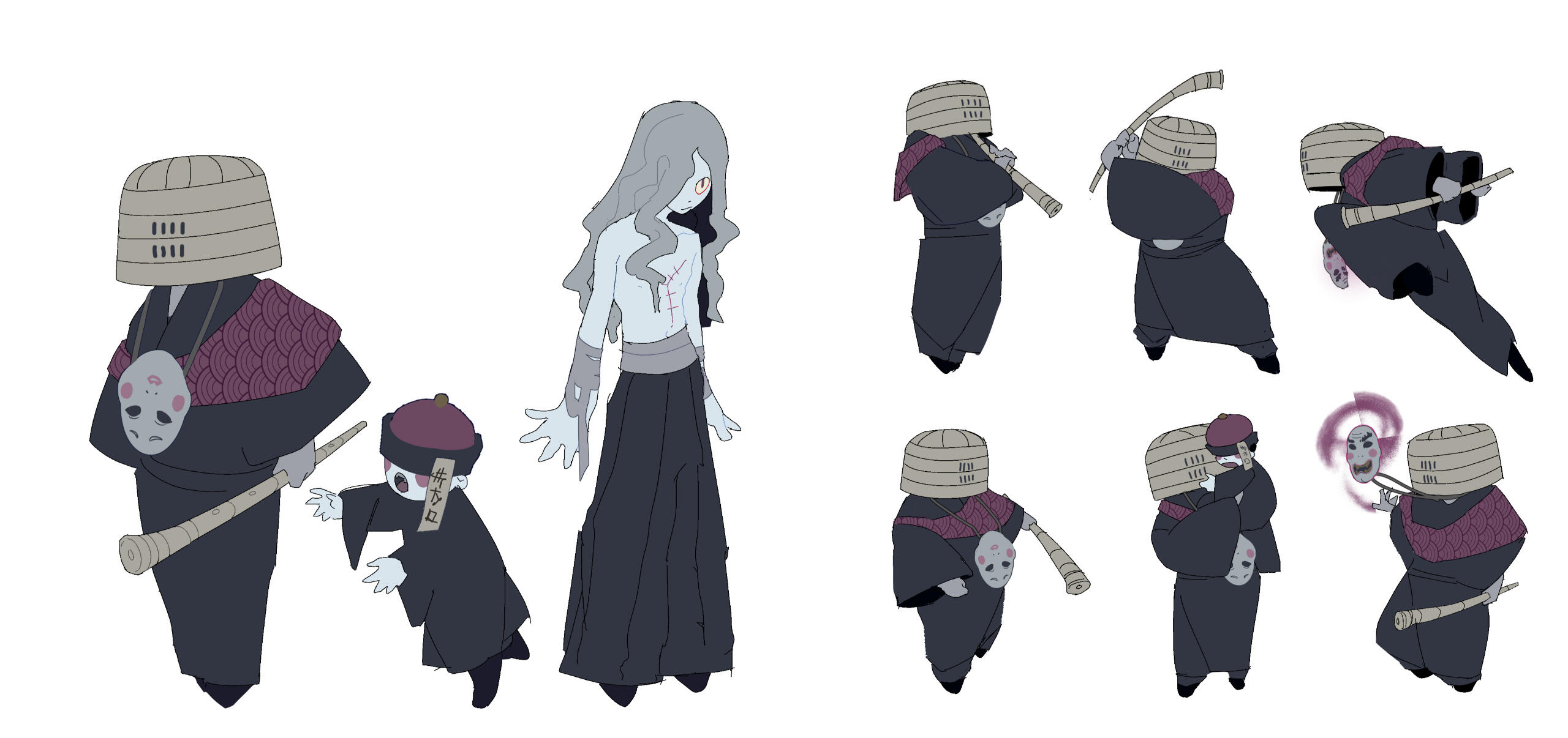 Undead Characters Lineup